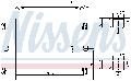 Chłodnica klimatyzacji - skraplacz, ** FIRST FIT ** do Porsche, 941079, NISSENS w ofercie sklepu e-autoparts.pl 