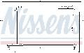 Chłodnica klimatyzacji - skraplacz do Nissana, 94498, NISSENS w ofercie sklepu e-autoparts.pl 