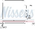 Chłodnica klimatyzacji - skraplacz , 94543, NISSENS w ofercie sklepu e-autoparts.pl 