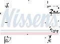 Chłodnica klimatyzacji - skraplacz do Daewoo, 94861, NISSENS w ofercie sklepu e-autoparts.pl 
