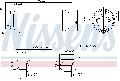 Osuszacz klimatyzacji do Opla, 95058, NISSENS w ofercie sklepu e-autoparts.pl 