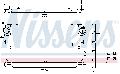 Chłodnica powietrza doładowującego do Toyoty, 96347, NISSENS w ofercie sklepu e-autoparts.pl 