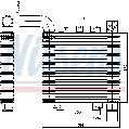 Chłodnica powietrza doładowującego do Hyundia, 96366, NISSENS w ofercie sklepu e-autoparts.pl 