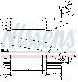 Chłodnica powietrza doładowującego do Opla, 96592, NISSENS w ofercie sklepu e-autoparts.pl 