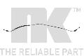Przewód hamulcowy elastyczny do Seata, 8547177, NK w ofercie sklepu e-autoparts.pl 