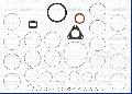 Zestaw uszczelek, skrzynia korbowa do Jeepa, 54089000, AJUSA w ofercie sklepu e-autoparts.pl 