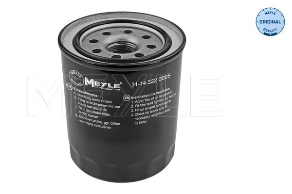 Filtr oleju, MEYLE-ORIGINAL: True to OE. 31-14 322 0005 MEYLE Products