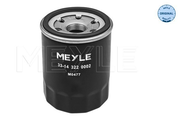 33-14 322 0002 Filtr oleju, MEYLE-ORIGINAL: True to OE. MEYLE Products