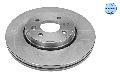 Tarcza hamulcowa, MEYLE-ORIGINAL: True to OE. do Renault, 16-15 521 0004, MEYLE Products w ofercie sklepu e-autoparts.pl 