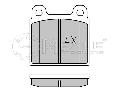 Klocki hamulcowe - komplet, MEYLE-ORIGINAL: True to OE. do Alfy, 025 200 1115, MEYLE Products w ofercie sklepu e-autoparts.pl 