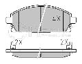 Klocki hamulcowe - komplet, MEYLE-ORIGINAL: True to OE. do Nissana, 025 234 2016/W, MEYLE Products w ofercie sklepu e-autoparts.pl 