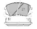 Klocki hamulcowe - komplet, MEYLE-ORIGINAL: True to OE. do Kia, 025 245 0116/W, MEYLE Products w ofercie sklepu e-autoparts.pl 