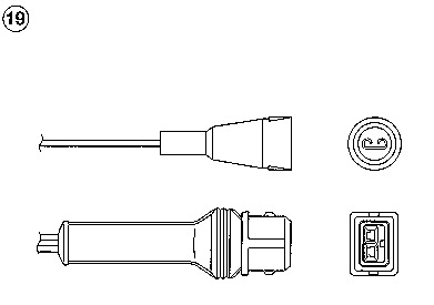 Sonda lambda 94650 NGK