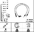Zestaw przewodów zapłonowych do Alfy, 0530, NGK w ofercie sklepu e-autoparts.pl 