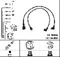 Zestaw przewodów zapłonowych do Alfy, 8230, NGK w ofercie sklepu e-autoparts.pl 