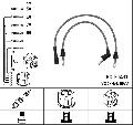 Zestaw przewodów zapłonowych do Fiata, 0678, NGK w ofercie sklepu e-autoparts.pl 