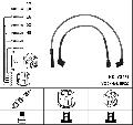 Zestaw przewodów zapłonowych do Mazdy, 9922, NGK w ofercie sklepu e-autoparts.pl 