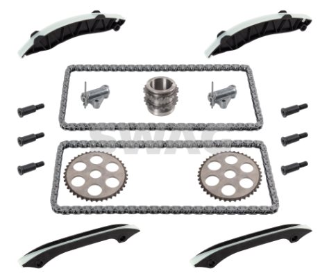 Zestaw łańcucha rozrządu do Jeepa, 33101793, SWAG Autoteile GmbH w ofercie sklepu e-autoparts.pl 