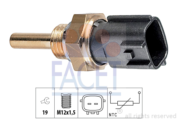 Czujnik, Made in Italy - OE Equivalent 7.3225 FACET EPS