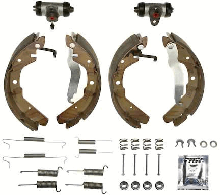 Zestaw szczęk hamulcowych, Brake Kit BK1509 TRW