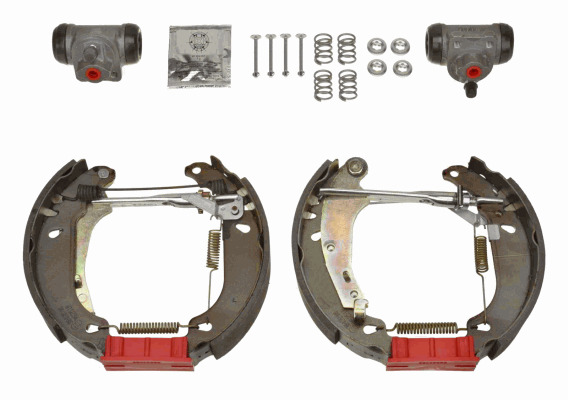Zestaw szczęk hamulcowych, Superkit GSK1070 TRW