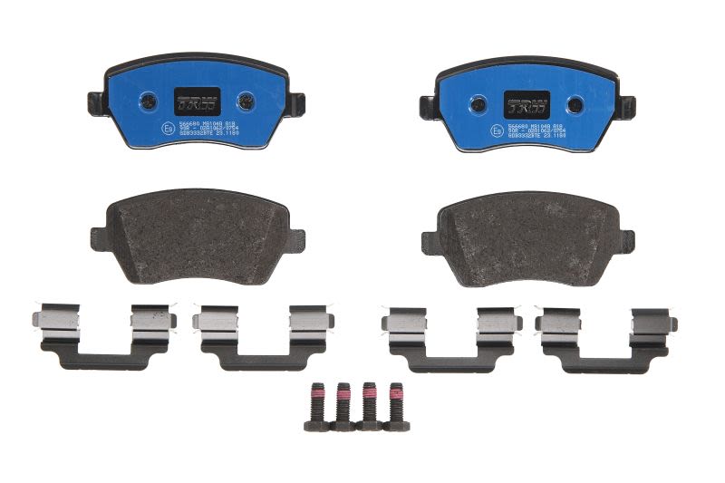 Klocki hamulcowe - komplet, ELECTRIC BLUE do Renault, GDB3332BTE, TRW w ofercie sklepu e-autoparts.pl 