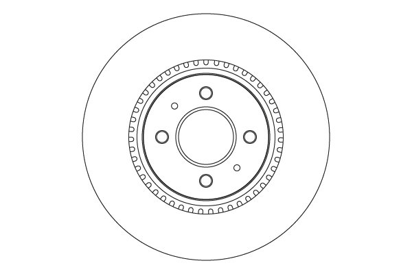 Tarcza hamulcowa do Kia, DF6025, TRW w ofercie sklepu e-autoparts.pl 