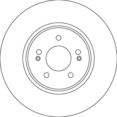 Tarcza hamulcowa do Hyundia, DF6829S, TRW w ofercie sklepu e-autoparts.pl 