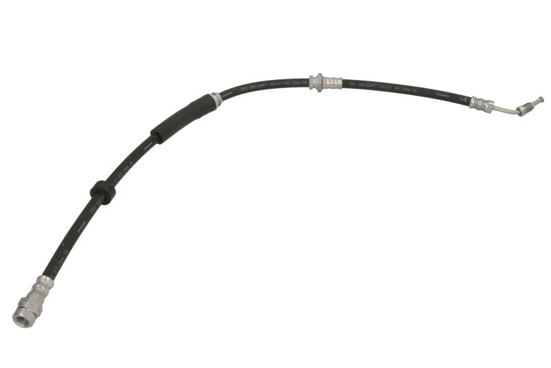 Przewód hamulcowy elastyczny przód P (dł. 650mm, M10x1/M10x1)  do Audi, PHB2070, TRW w ofercie sklepu e-autoparts.pl 