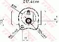 Cylinderek hamulcowy do Opla, BWC115, TRW w ofercie sklepu e-autoparts.pl 