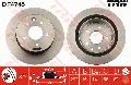 Tarcza hamulcowa do Nissana, DF4745, TRW w ofercie sklepu e-autoparts.pl 