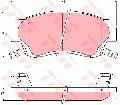 Klocki hamulcowe - komplet do Toyoty, GDB1142, TRW w ofercie sklepu e-autoparts.pl 