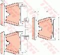 Klocki hamulcowe - komplet, COTEC do Audi, GDB1688, TRW w ofercie sklepu e-autoparts.pl 