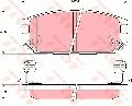 Klocki hamulcowe - komplet do Mitsubishi, GDB3199, TRW w ofercie sklepu e-autoparts.pl 