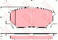 Klocki hamulcowe - komplet, COTEC do Lexusa, GDB3338, TRW w ofercie sklepu e-autoparts.pl 