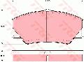 Klocki hamulcowe - komplet do Forda, GDB349, TRW w ofercie sklepu e-autoparts.pl 