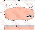 Klocki hamulcowe - komplet, COTEC do Land Rovera, GDB395, TRW w ofercie sklepu e-autoparts.pl 