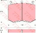 Klocki hamulcowe - komplet, COTEC do Forda, GDB660, TRW w ofercie sklepu e-autoparts.pl 
