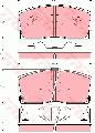 Klocki hamulcowe - komplet do Daihatsu, GDB886, TRW w ofercie sklepu e-autoparts.pl 