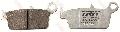 Klocki hamulcowe - komplet, Organic Low Budget do Hondy, MCB575EC, TRW w ofercie sklepu e-autoparts.pl 