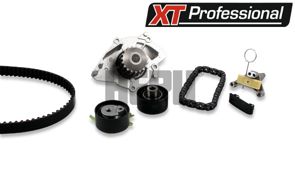 Pompa wodna + zestaw paska rozrządu, XT-Professional PK08010XT HEPU