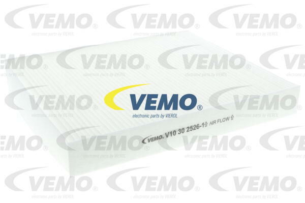 Filtr kabinowy przeciwpyłkowy, Original VEMO Quality V10-30-2526-1 VEMO