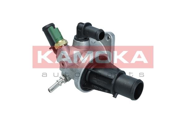 TERMOSTAT (KPL Z OBUDOWA) FIAT 500 07-, DOBLO 00- do Fiata, 7710217, KAMOKA w ofercie sklepu e-autoparts.pl 