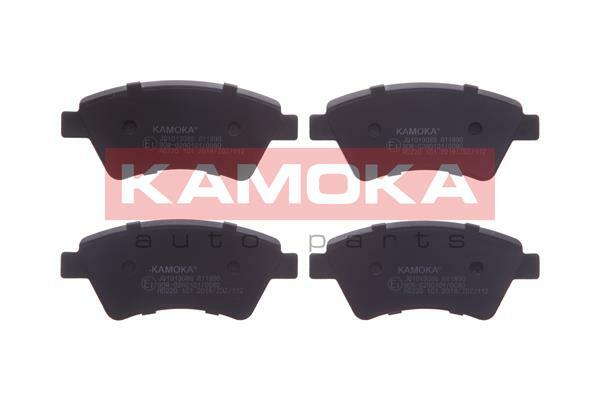 Klocki hamulcowe - komplet, KAMOKA JQ1013088 KAMOKA