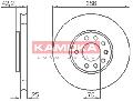 Tarcza hamulcowa, KAMOKA do Opla, 1031620, KAMOKA w ofercie sklepu e-autoparts.pl 