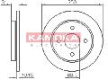 Tarcza hamulcowa, KAMOKA do Forda, 103562, KAMOKA w ofercie sklepu e-autoparts.pl 