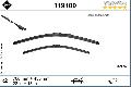 Pióro wycieraczki, ORIGINAL VISIOFLEX AQUABLADE , 119100, SWF w ofercie sklepu e-autoparts.pl 