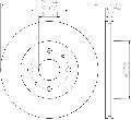 Tarcza hamulcowa, PRO do Subaru, 8DD 355 116-541, HELLA w ofercie sklepu e-autoparts.pl 