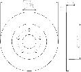 Tarcza hamulcowa, PRO do Forda, 8DD 355 118-221, HELLA w ofercie sklepu e-autoparts.pl 