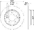 Tarcza hamulcowa, PRO do Kia, 8DD 355 132-611, HELLA w ofercie sklepu e-autoparts.pl 